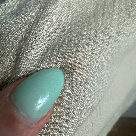 Free People Almond Jasmine Embroidered Kimono Faux Wrap Fit & Flare Dress Size 2 - Picture 5 of 11